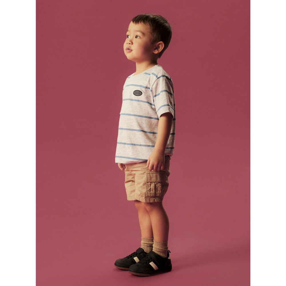 Køb Name It Aluminium Nmmryan Straight Cargo Shorts 1060-Dn Tb