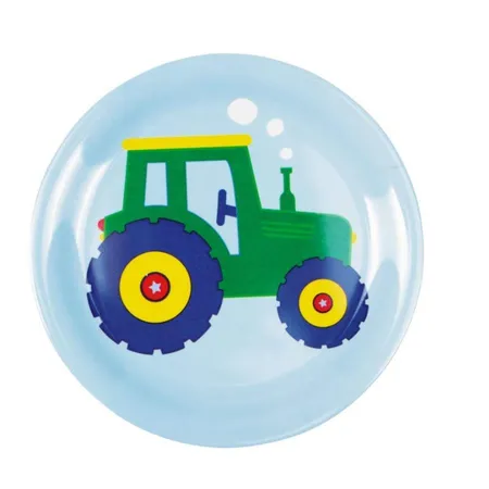 Die Spiegelburg Melamin-Teller Traktor (Wenn ich mal groß bin)