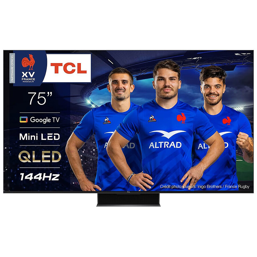 TCL 75C843 - TV 4K UHD HDR - 189 cm