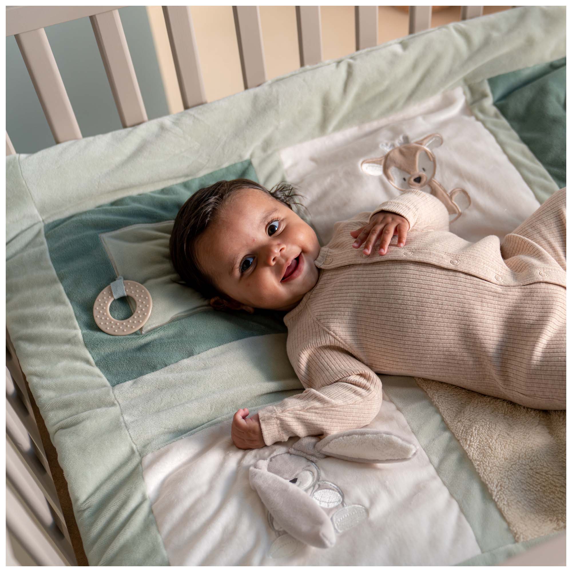 Prénatal boxkleed Kleine Vriendjes wit