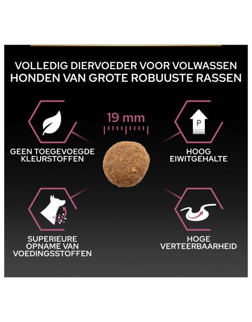 Pro Plan Dog Adult Robuust Sensitive Skin - Hondenvoer - Zalm 14 kg