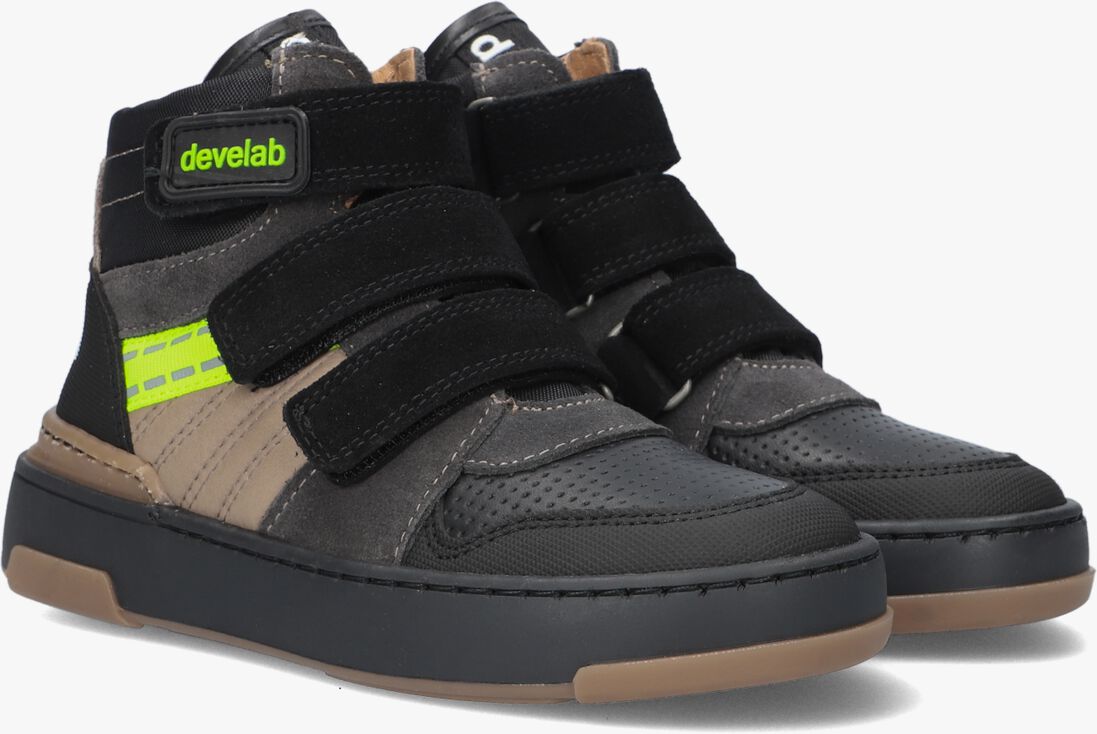 DEVELAB zwarte develab hoge sneaker 47679