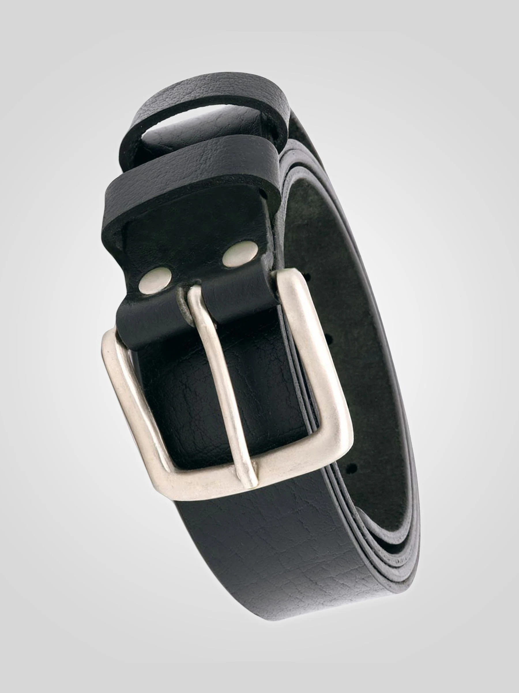 D555 Gavin Hand Crafted Real Leather Hide Belt 3.7 Cm Width