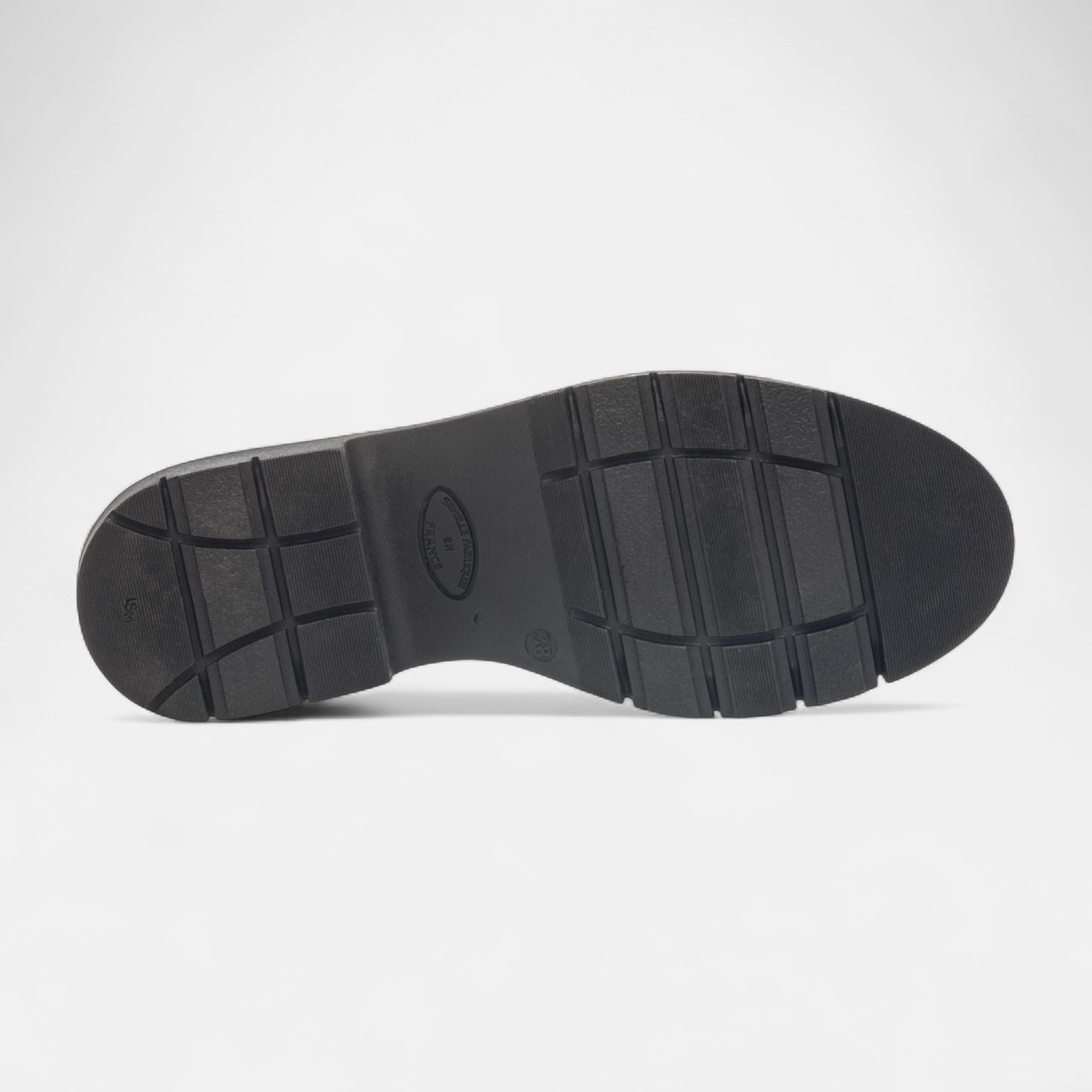 Derbies Femme en cuir noir