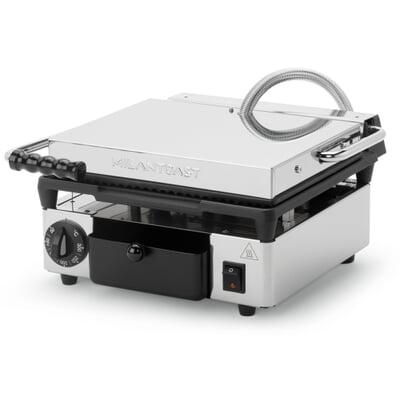 Kontaktgrill elektrisch, glatt/ geriffelt Stecker CH