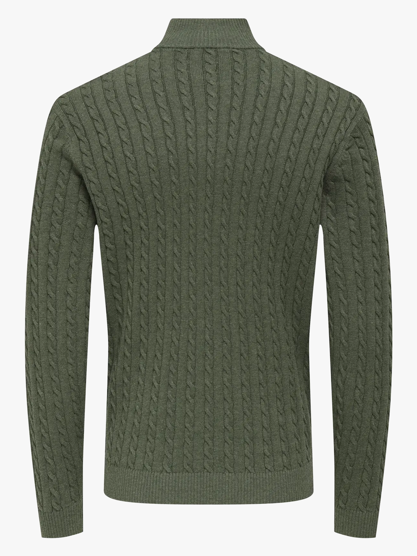 Loui Reg 12 Cabel Half Zip Knit