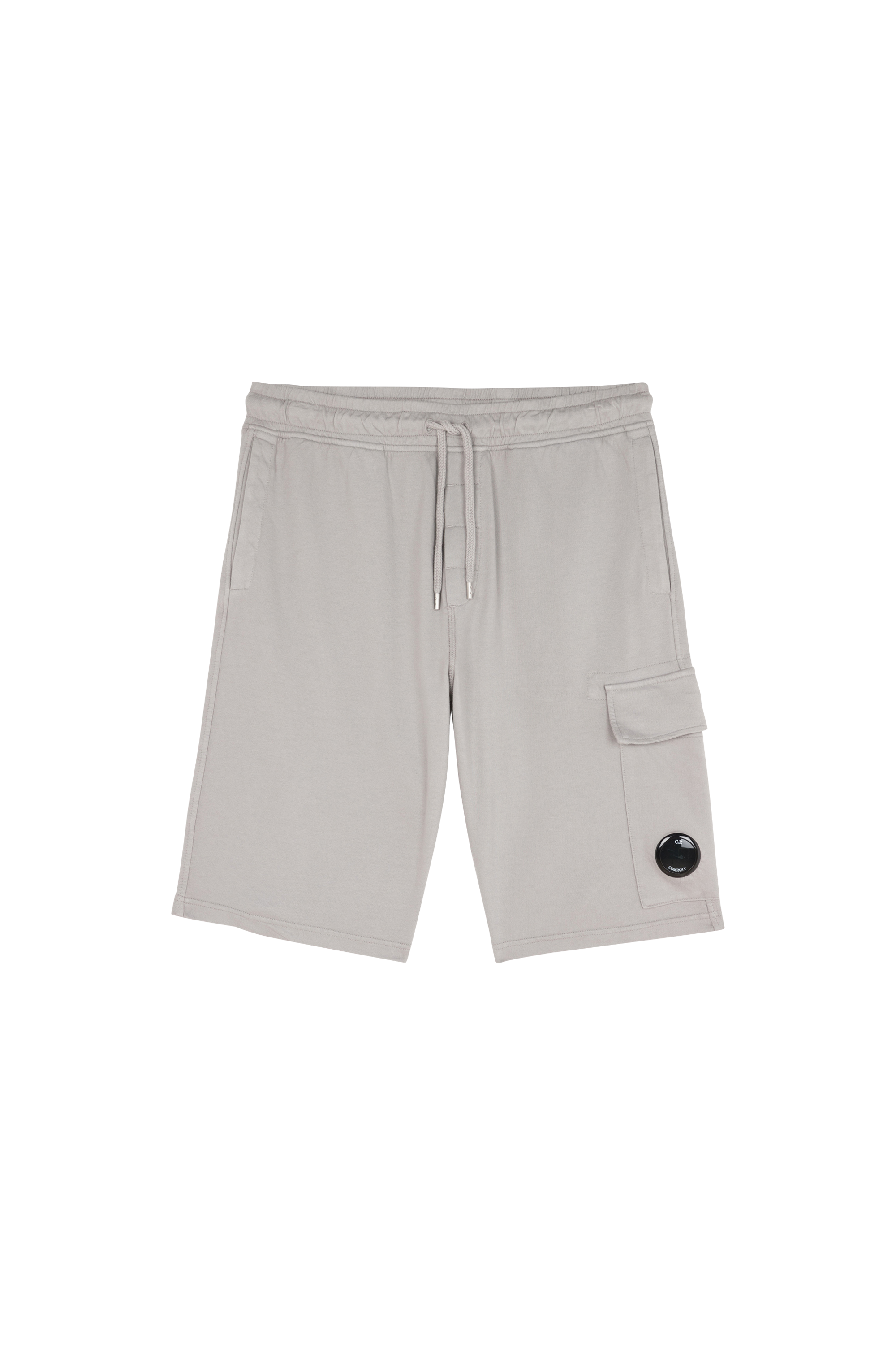 C.P. COMPANY Short LIGHT FLEECE UTILITY SHORTS Gris