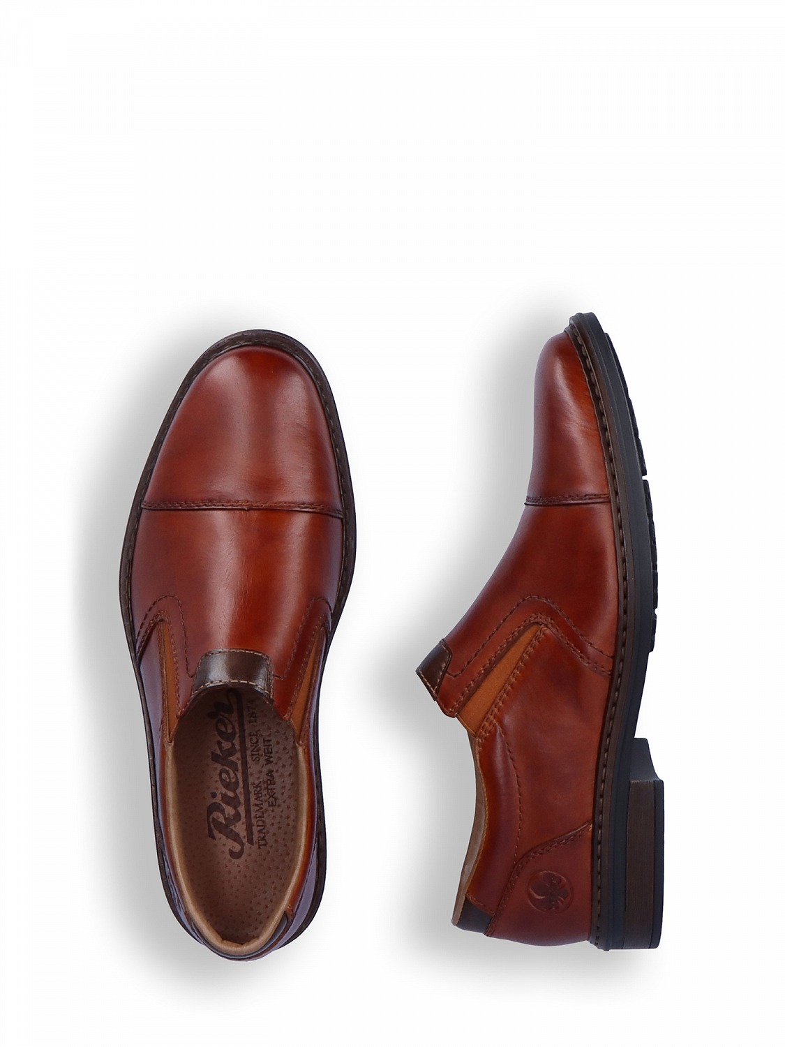 Rieker Toffee Leather Dressko