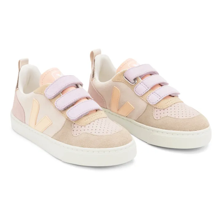 Veja Baskets V-10 Suede Scratchs | Rose pâle