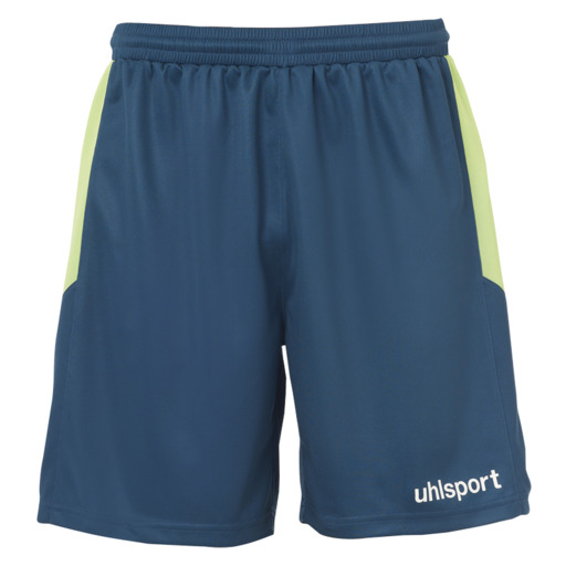 Calção Gol Petróleo/verde Flash Uhlsport