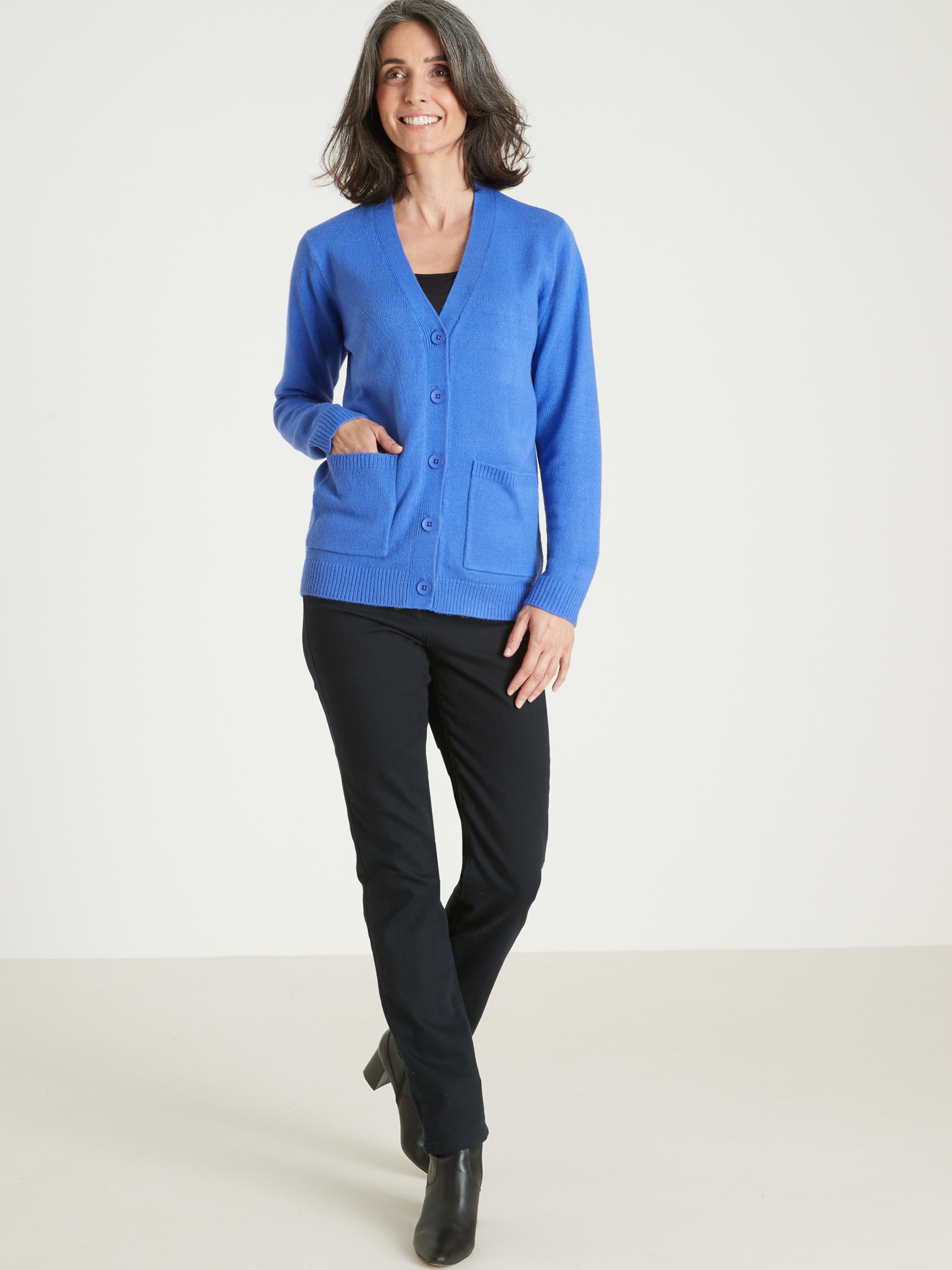 Gilet intemporel manches longues