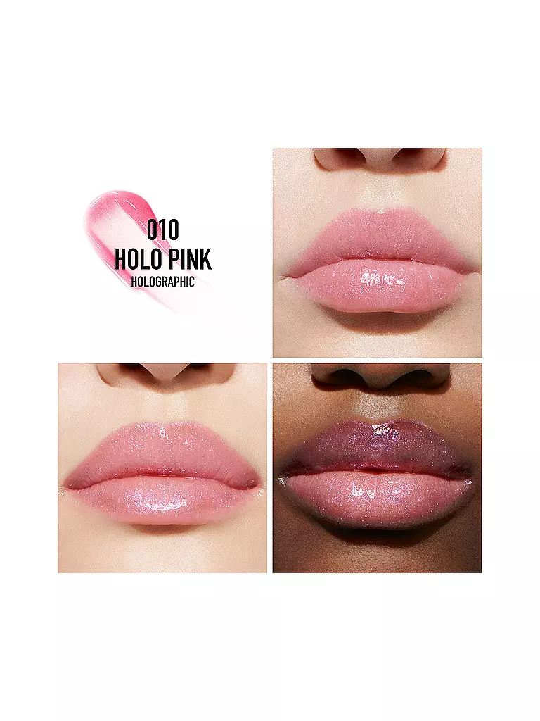 DIOR Lipgloss - Dior Addict Lip Maximizer ( 010 Holographic Pink ) rosa