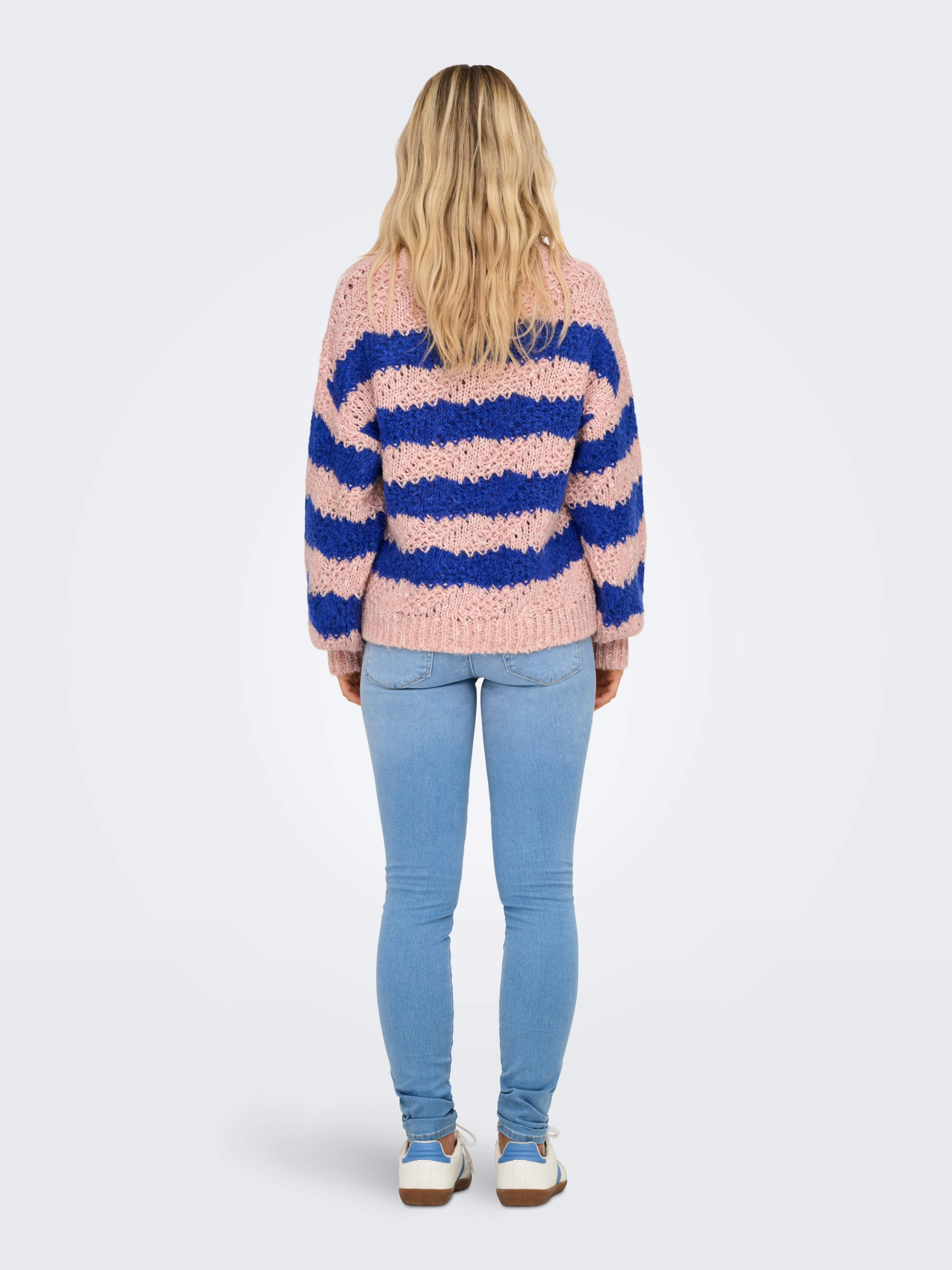 ONLACE Strickpullover Silver Pink