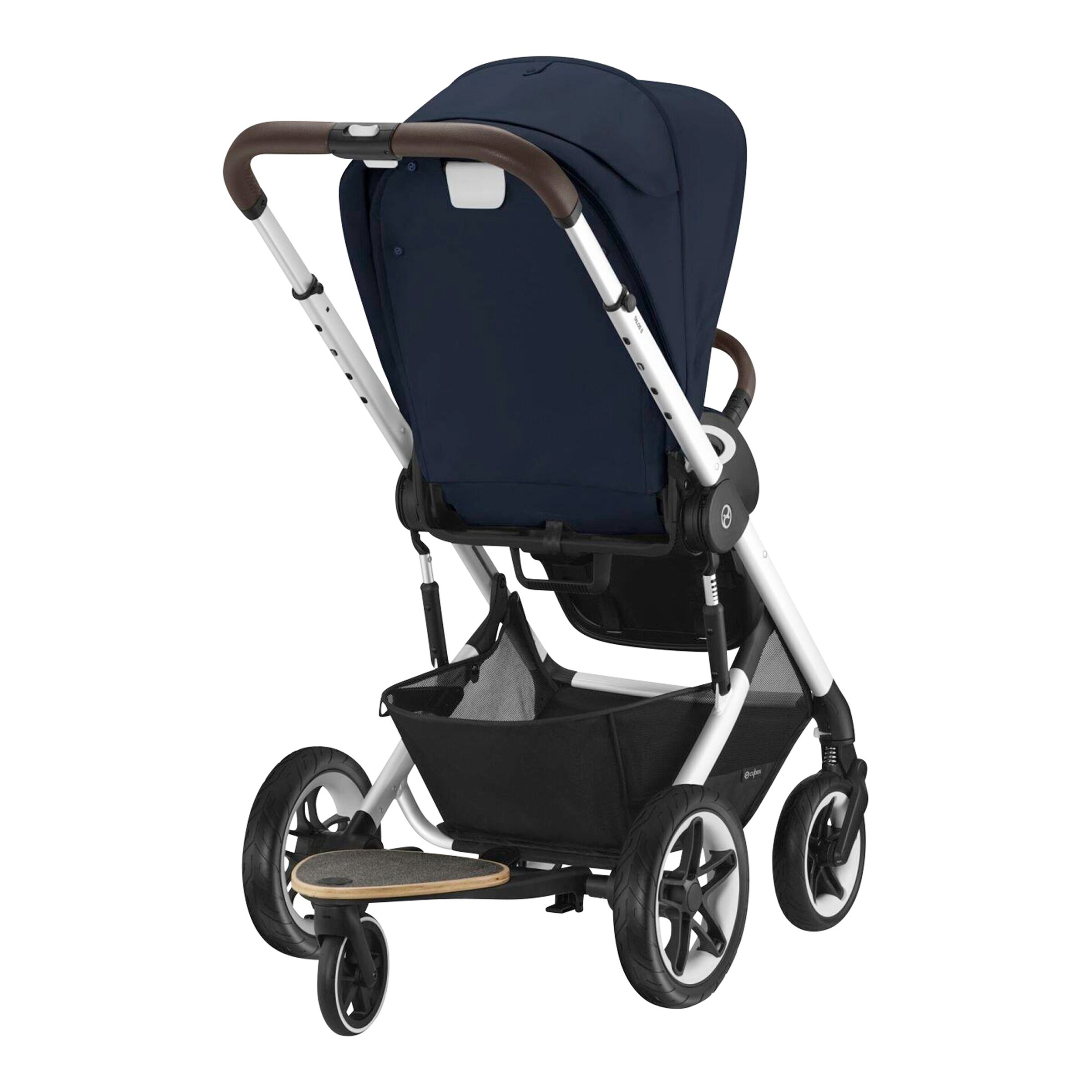 Cybex - GOLD Kinderwagen Talos S Lux silver / ocean blue