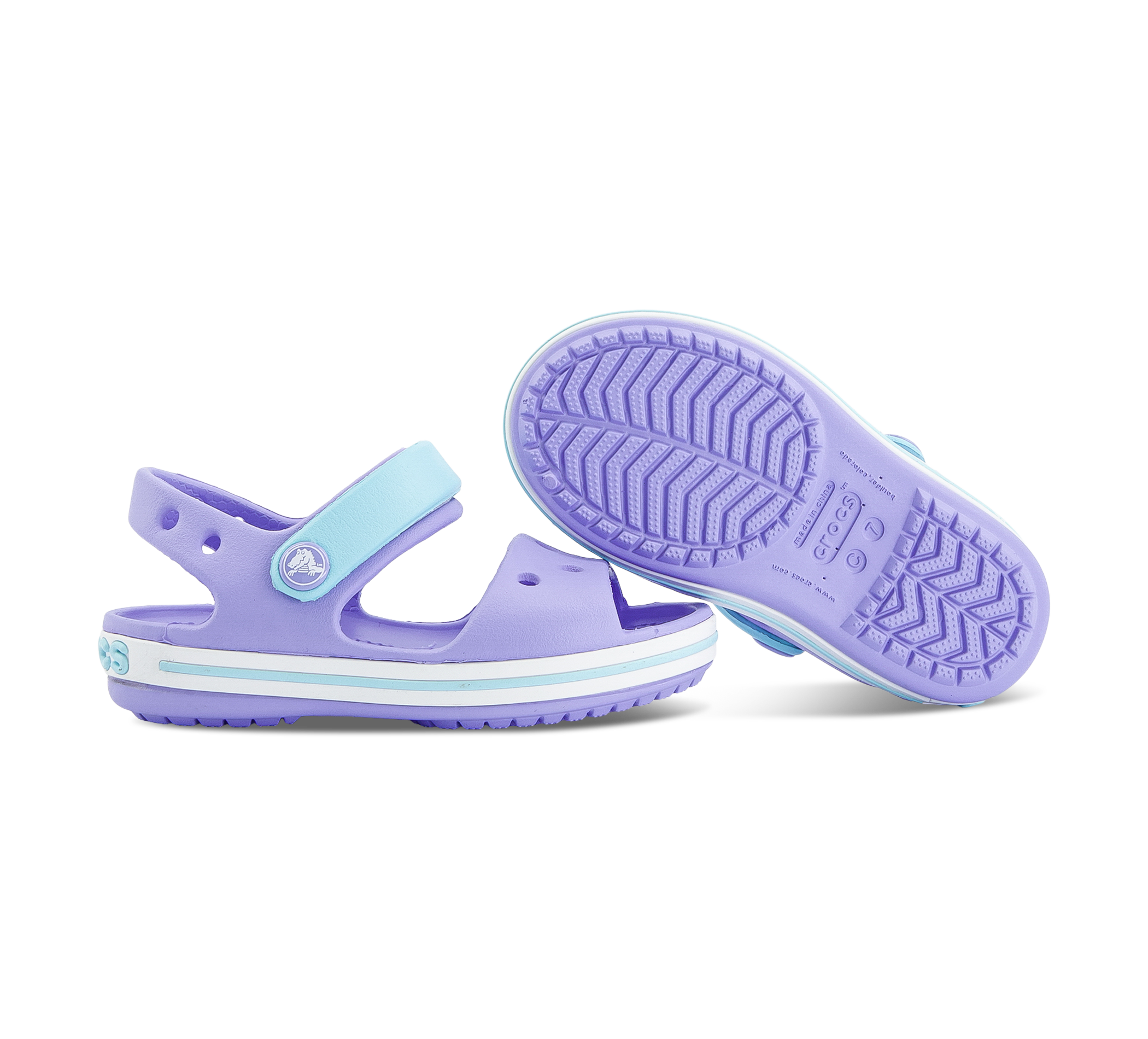 Crocs Crocband Sandal - Wassersandalen lila
