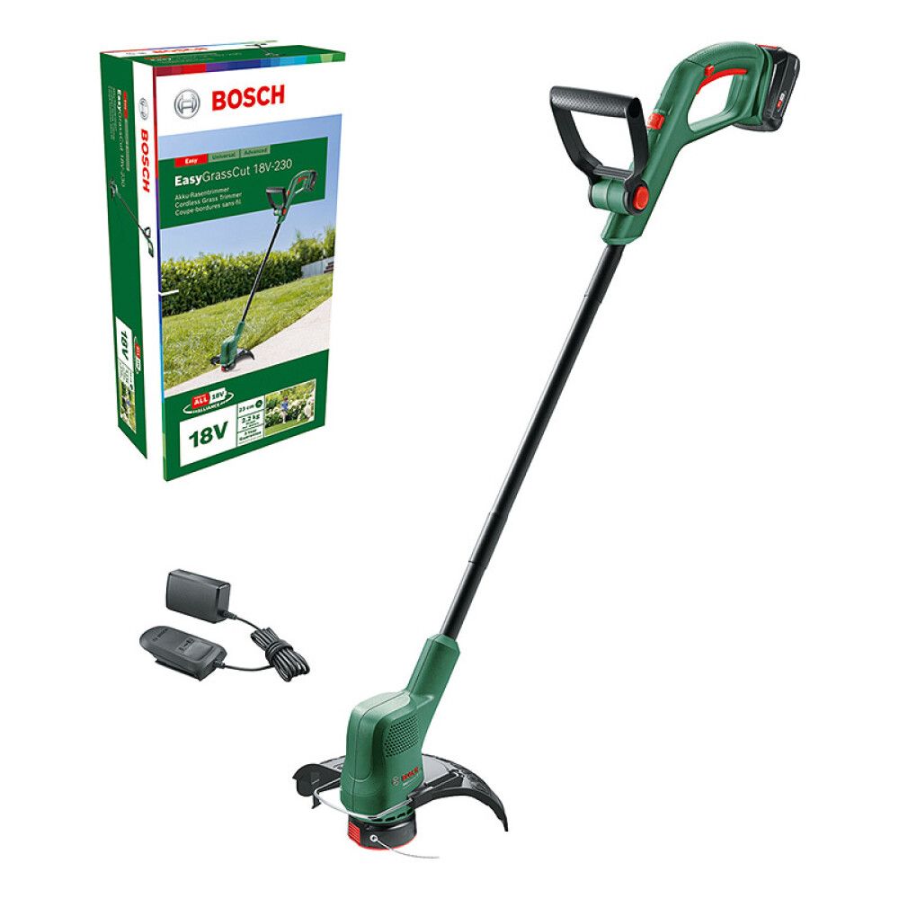 GRESSTRIMMER BOSCH EASY GRASSCUT 18V-230 P4A 1X2.0AH