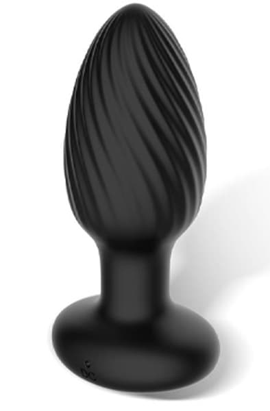 Drago Vibration Butt Plug, 360º Twister & Remote Control Analplugg med vibrator