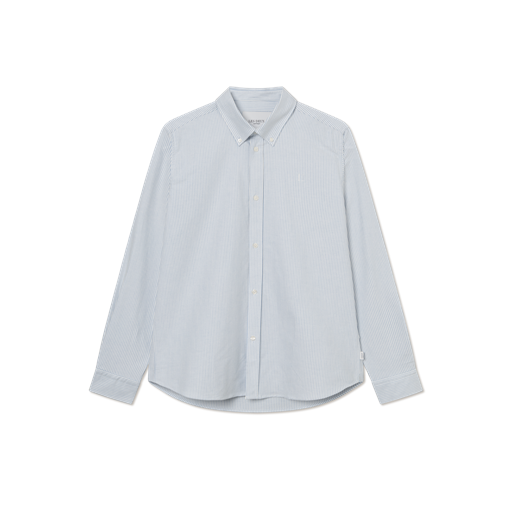 Les Deux Konrad Oxford Skjorte, Light Blue/White, L