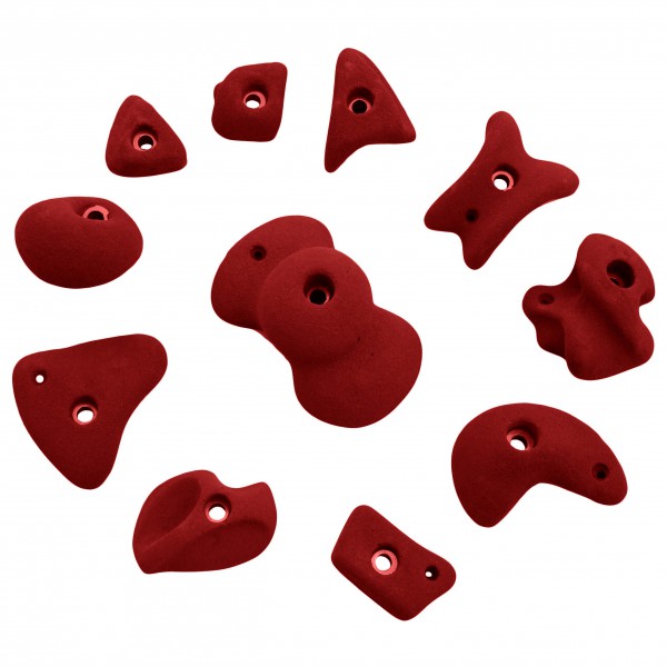 KMZ Holds - Set 4 - Pack de 11 prises d'escalade S-XL