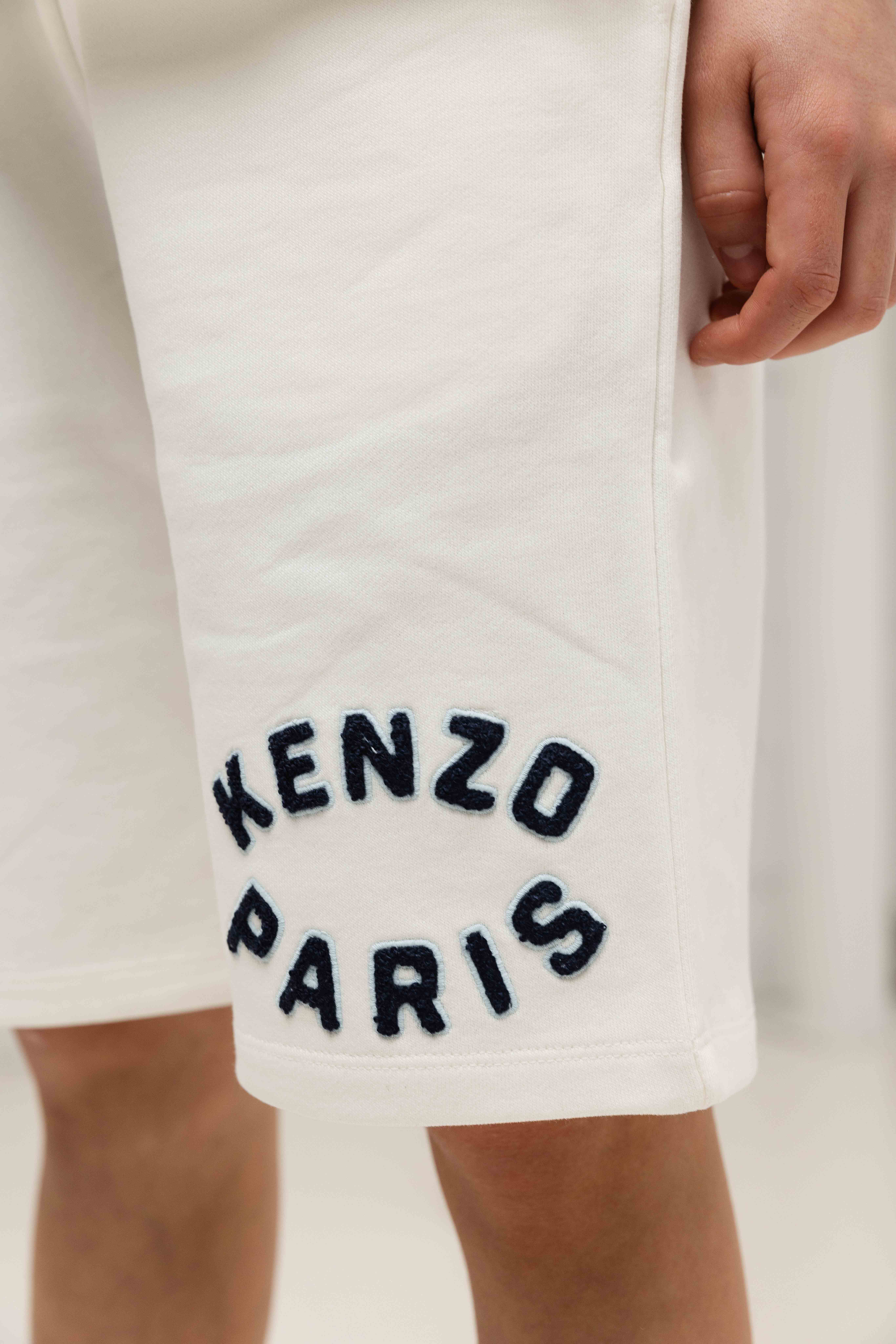 Kenzo Knit Korte Broek Kids Wit