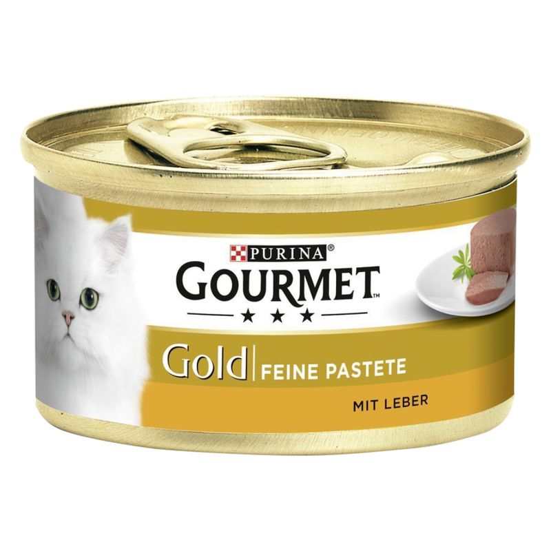 Lot 4 saveurs Gourmet Gold Les Mousselines 48 x 85 g sur bitiba.fr
