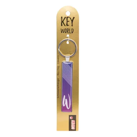 NICI Schlüsselanhänger Key World 'W'