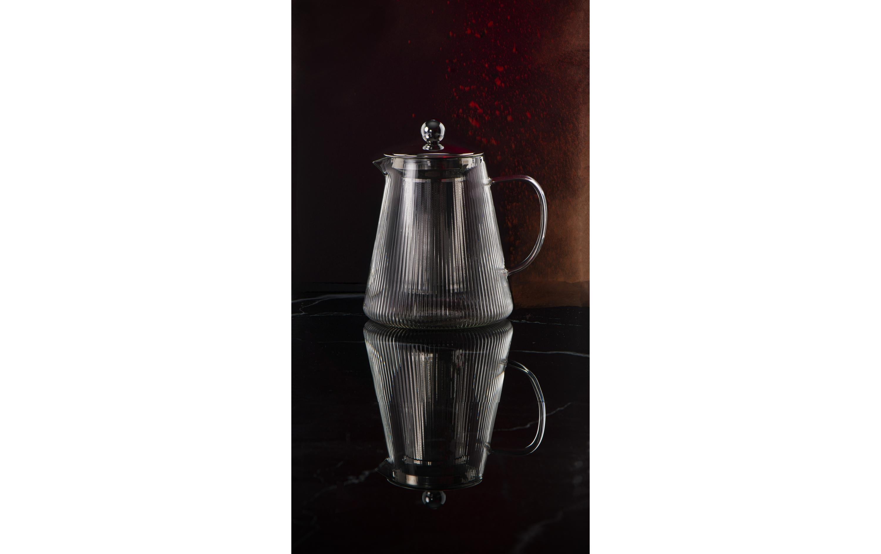Teekanne Darjeeling 0.8 l, TransparentTeebereiter Darjeeling 0.8 Liter