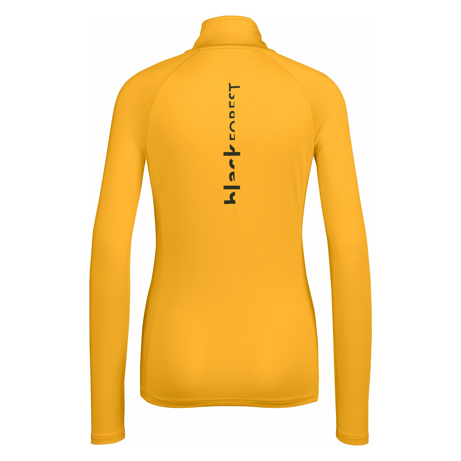 black forest Funktionsshirt mit Rückenprint  - golden yellow