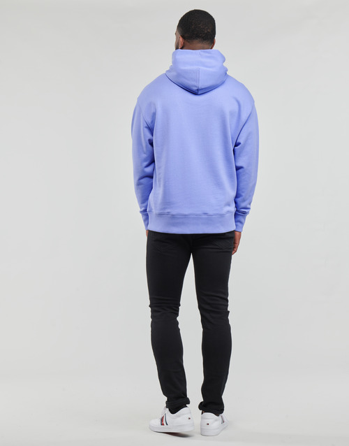 Tommy Jeans - TJM RLX XS BADGE HOODIE - Bleu ciel