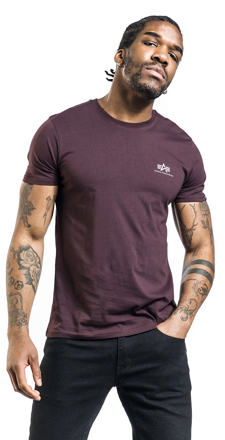 T-Shirt Basic - Petit Logo | Alpha Industries T-Shirt Manches courtes