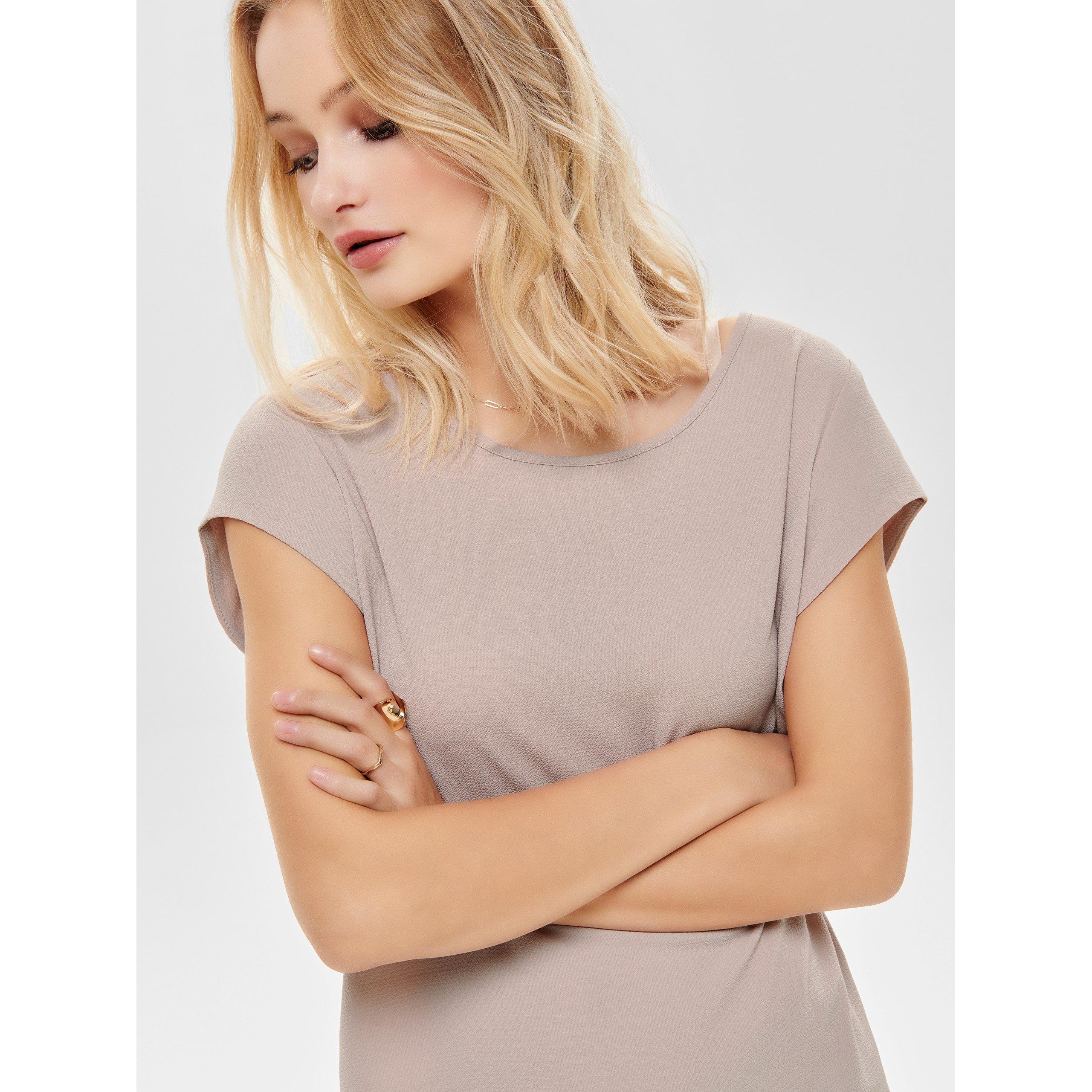 Only Vic Short Sleeve Solid T Shirt