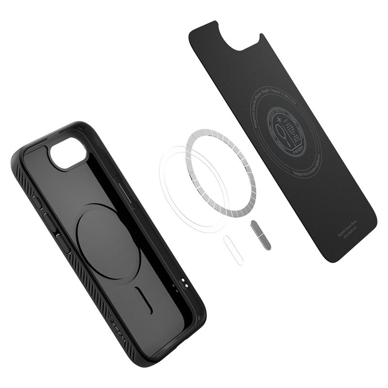 iPhone 16e MagSafe Liquid Air Case Gummi Hülle (ACS09151) - Schwarz