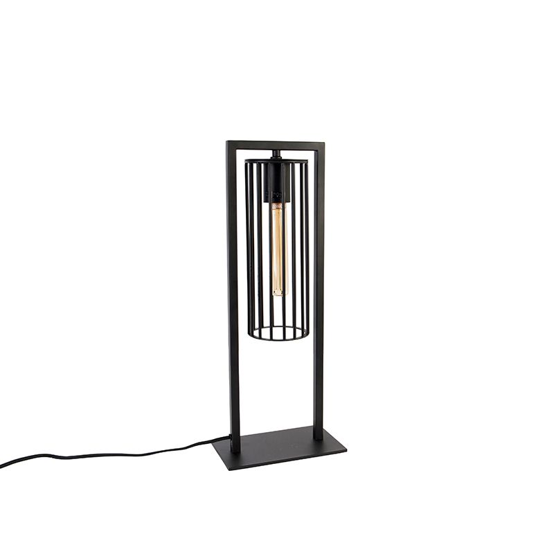 Moderne tafellamp zwart - Balenco Wazo