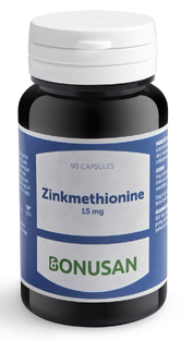 Bonusan Zinkmethionine 15mg Capsules Duoverpakking 2x90CP