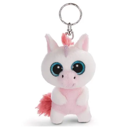 NICI Glubschis Schlüsselanhänger Einhorn Milky-Fee, 9 cm