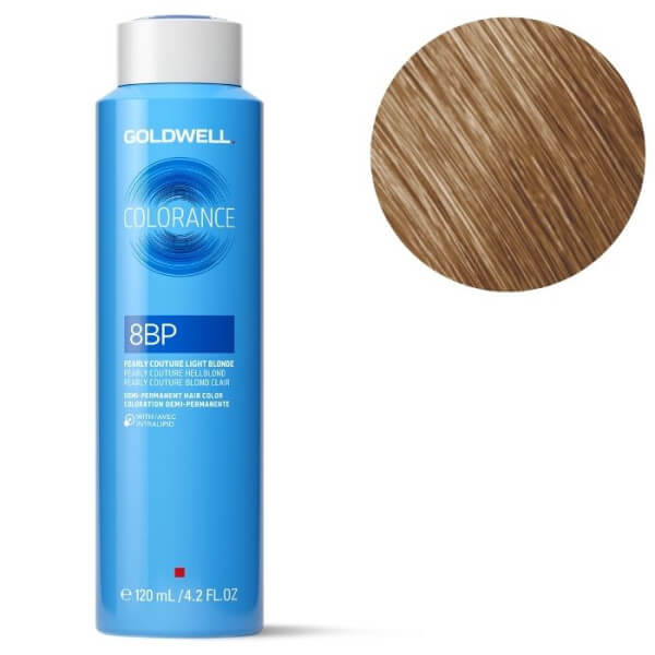 Coloration Colorance 8bp col blond clair beige perle Goldwell 120ml