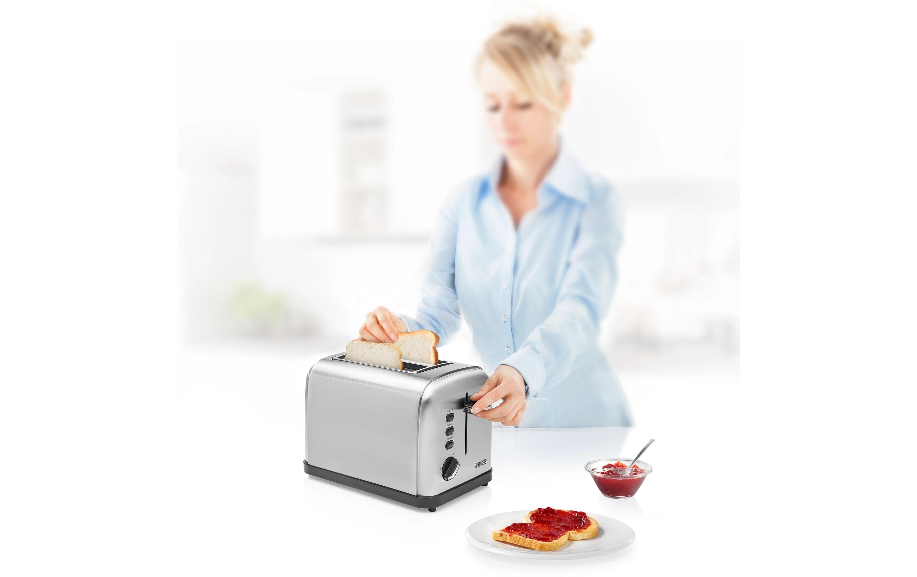 Toaster Style 2 SilberKlassischer Toaster 142354