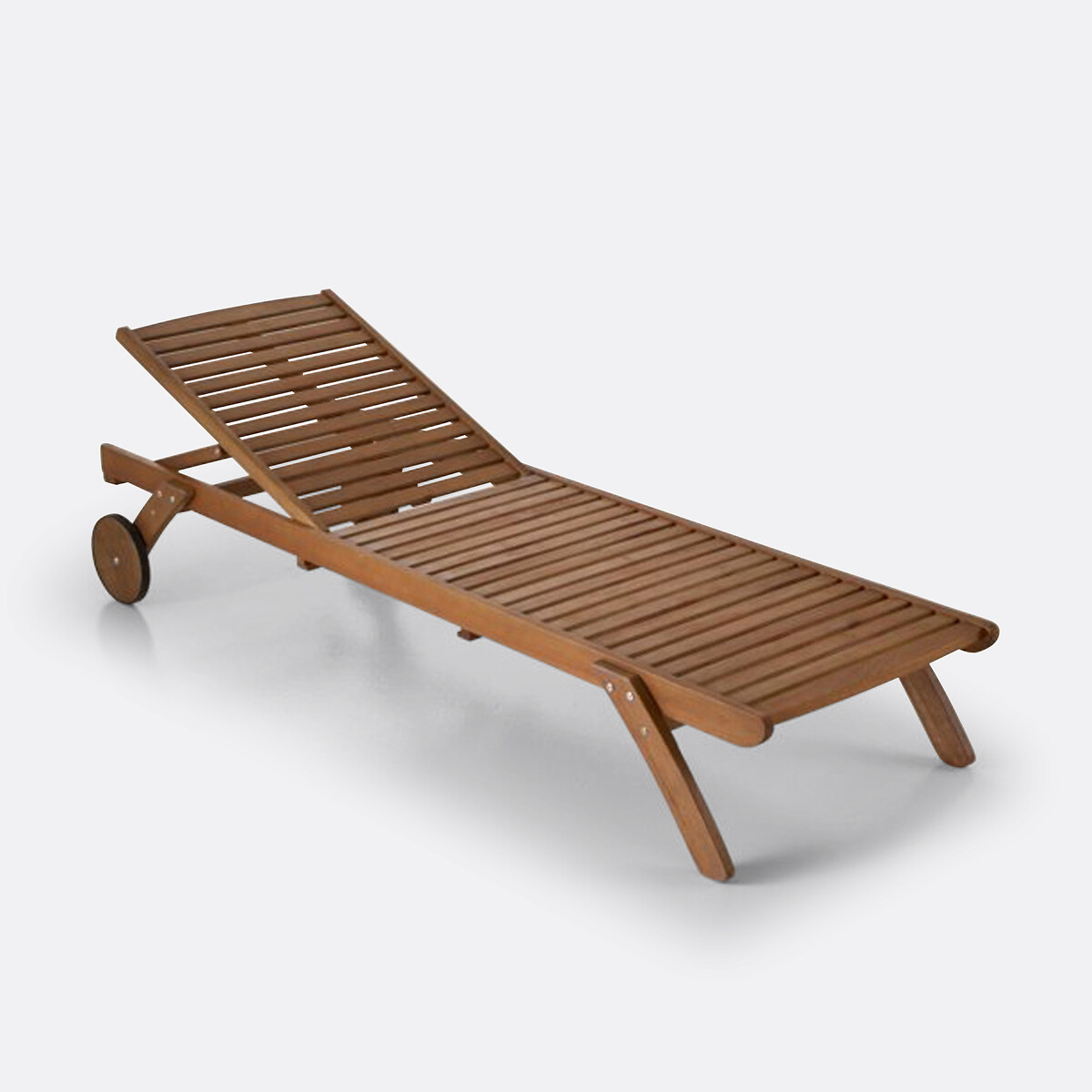 LA REDOUTE INTERIEURS<br>Espreguiçadeira de eucalipto, Jardim