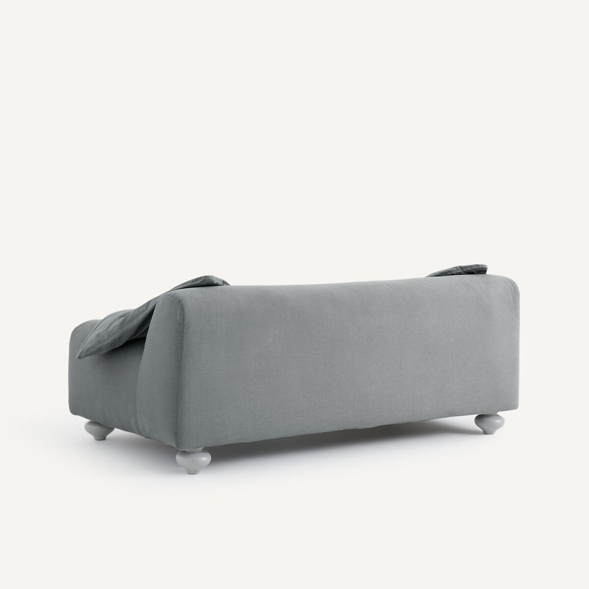 OTTO STUDIO PARA AM.PM<br>Sofá compacto em linho de algodão, ousado