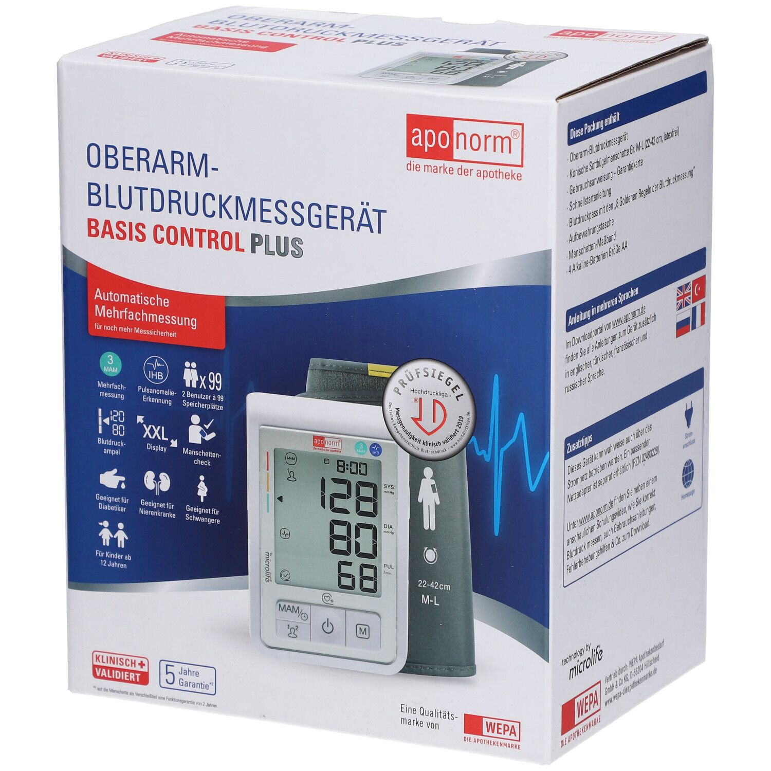 aponorm® Basis Control PLUS