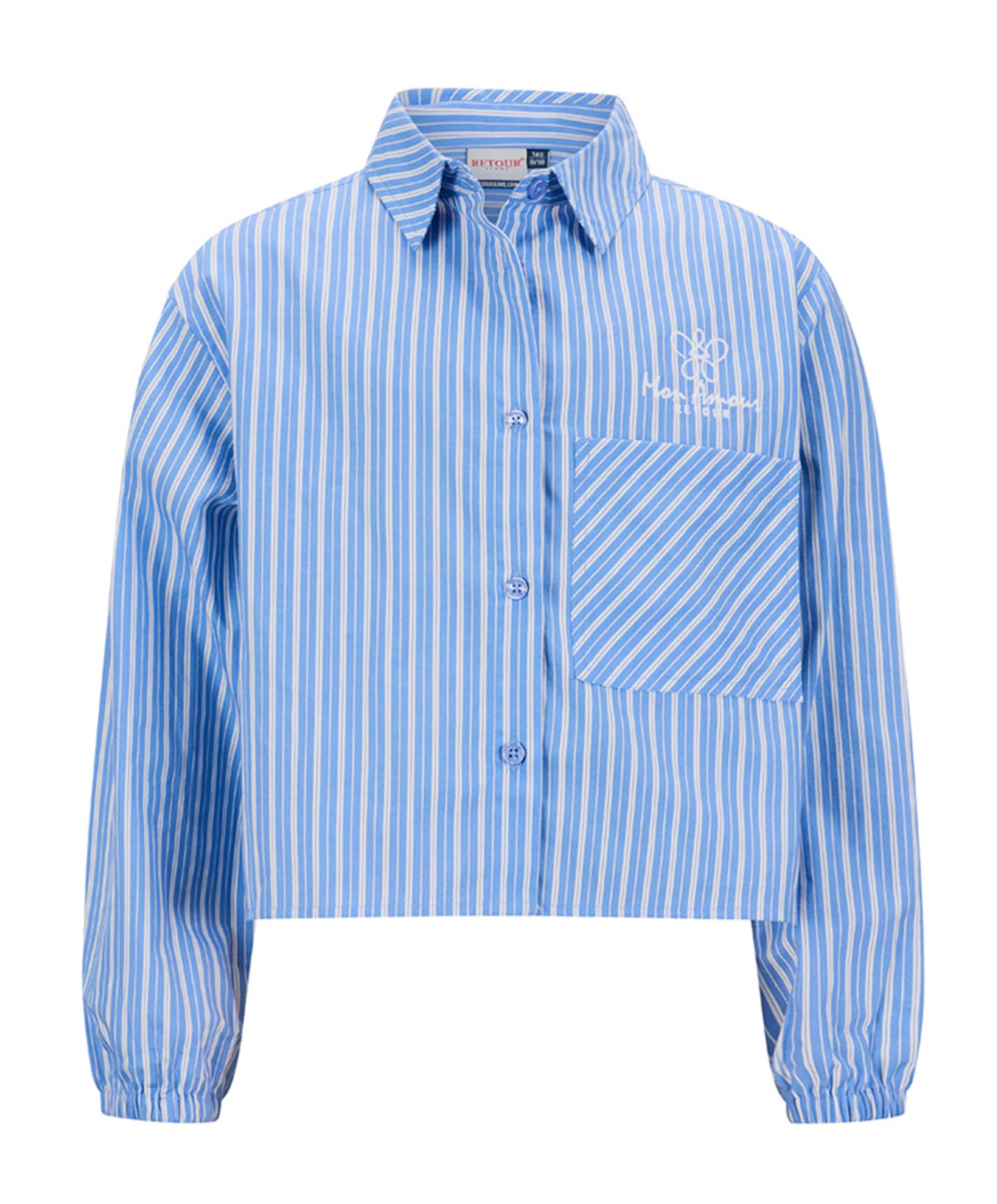 Retour Meisjes blouse lange mouw blauw