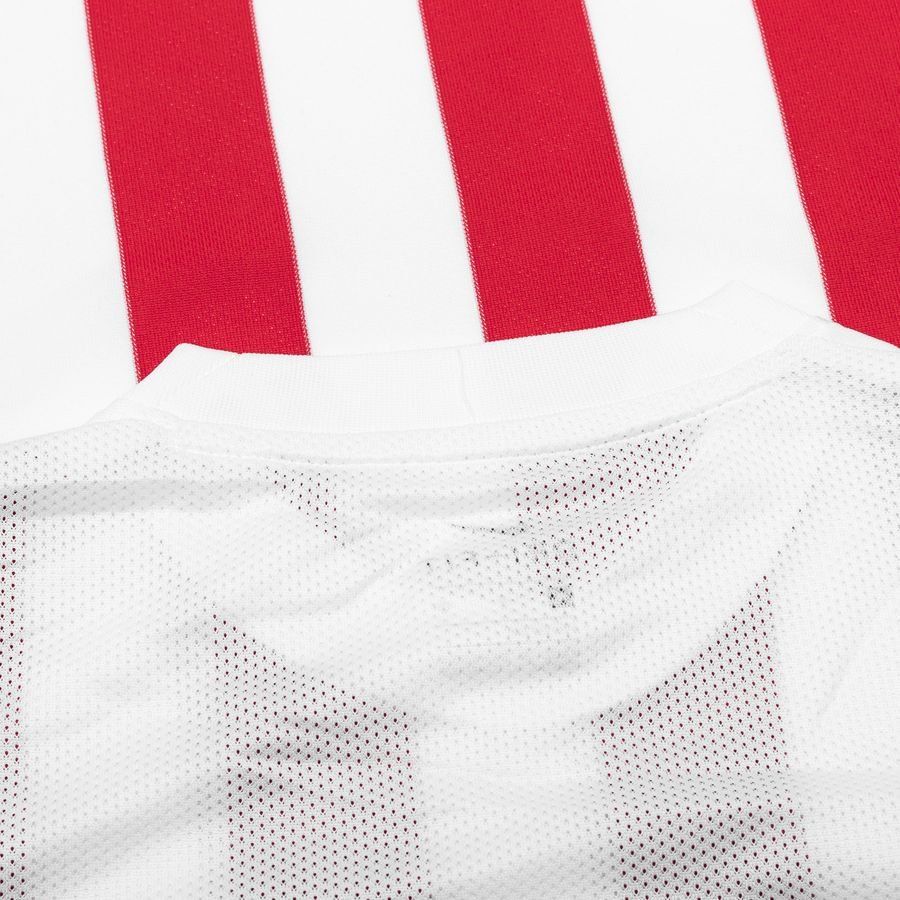 Nike Maillot Dri-FIT Striped Division IV - Blanc/Rouge/Noir Manches Longues Enfant