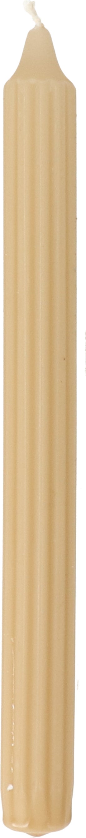 Dinerkaars Ribbed beige 7 uur D 2,2 H 24 cm