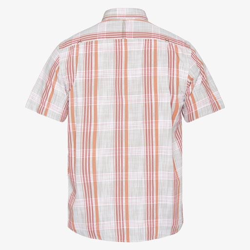 Signal Teis Check Slub Skjorte, Sun Baked, 3XL