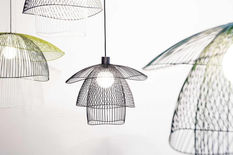 Forestier Papillon hanglamp Ø56 small zwart