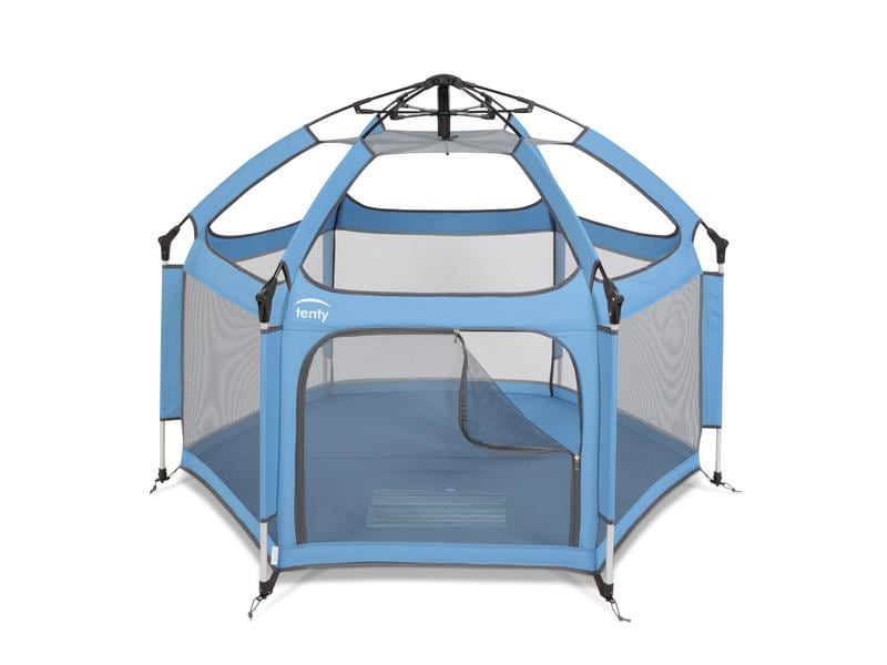 tenty Laufgitter Set Blau Der neue Lieblingsplatz Ihres Kindes