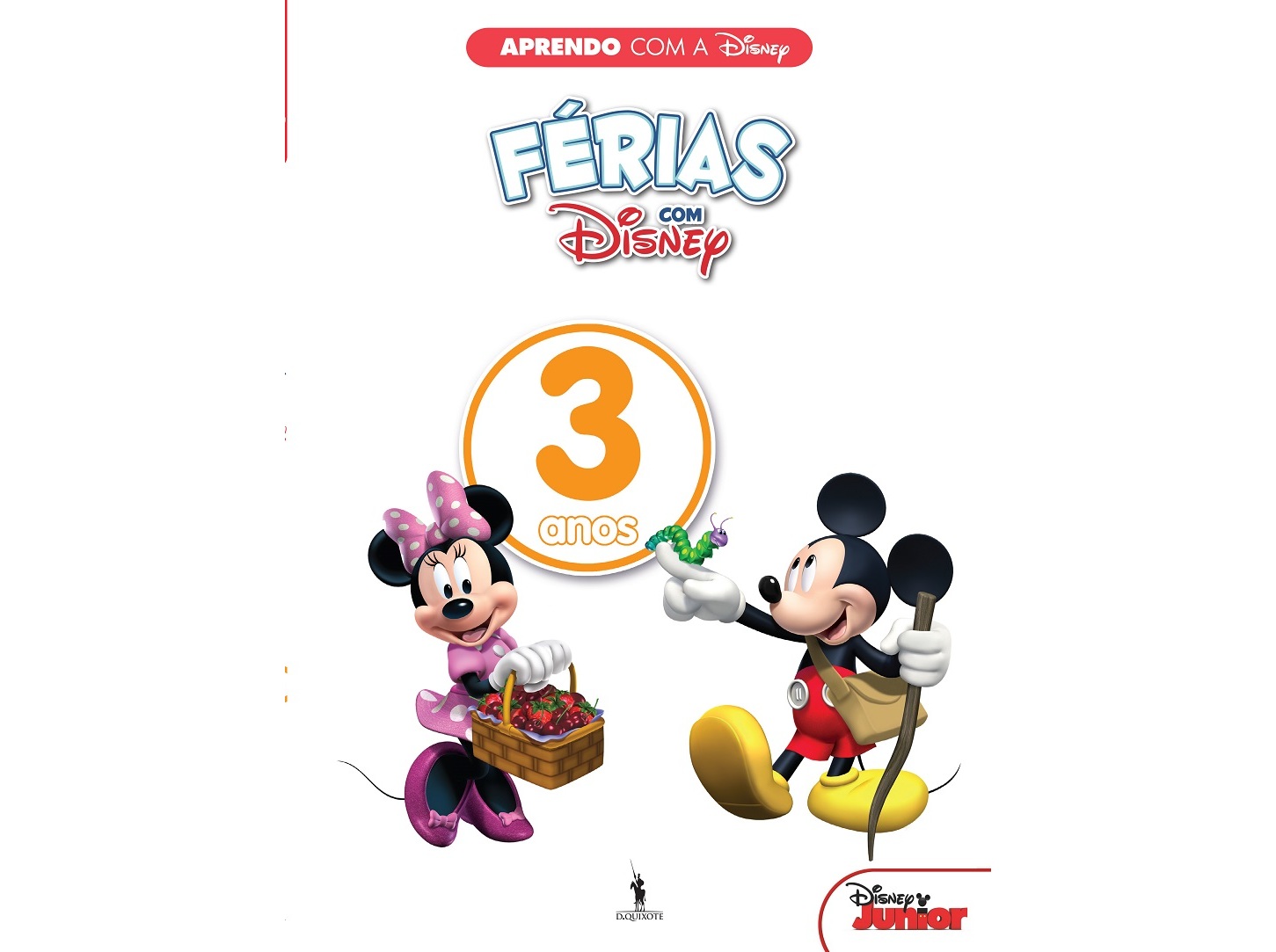 LIVRO FÉRIAS COM MICKEY E AMIGOS: 3 ANOS DE: DISNEY