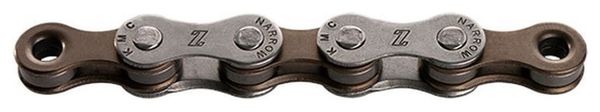 Chaîne KMC Z7 114 Maillons 6/7 Vitesses Argent/Marron