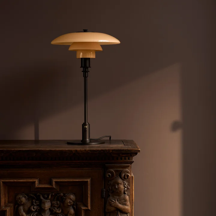 Louis Poulsen - PH 3/2 Tischleuchte, dusty terracotta (Limited Edition)