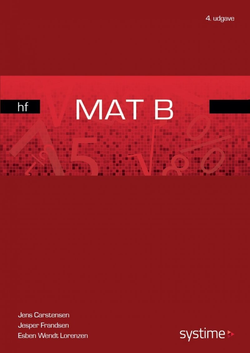 Mat B Hf - Jens Carstensen - Bog